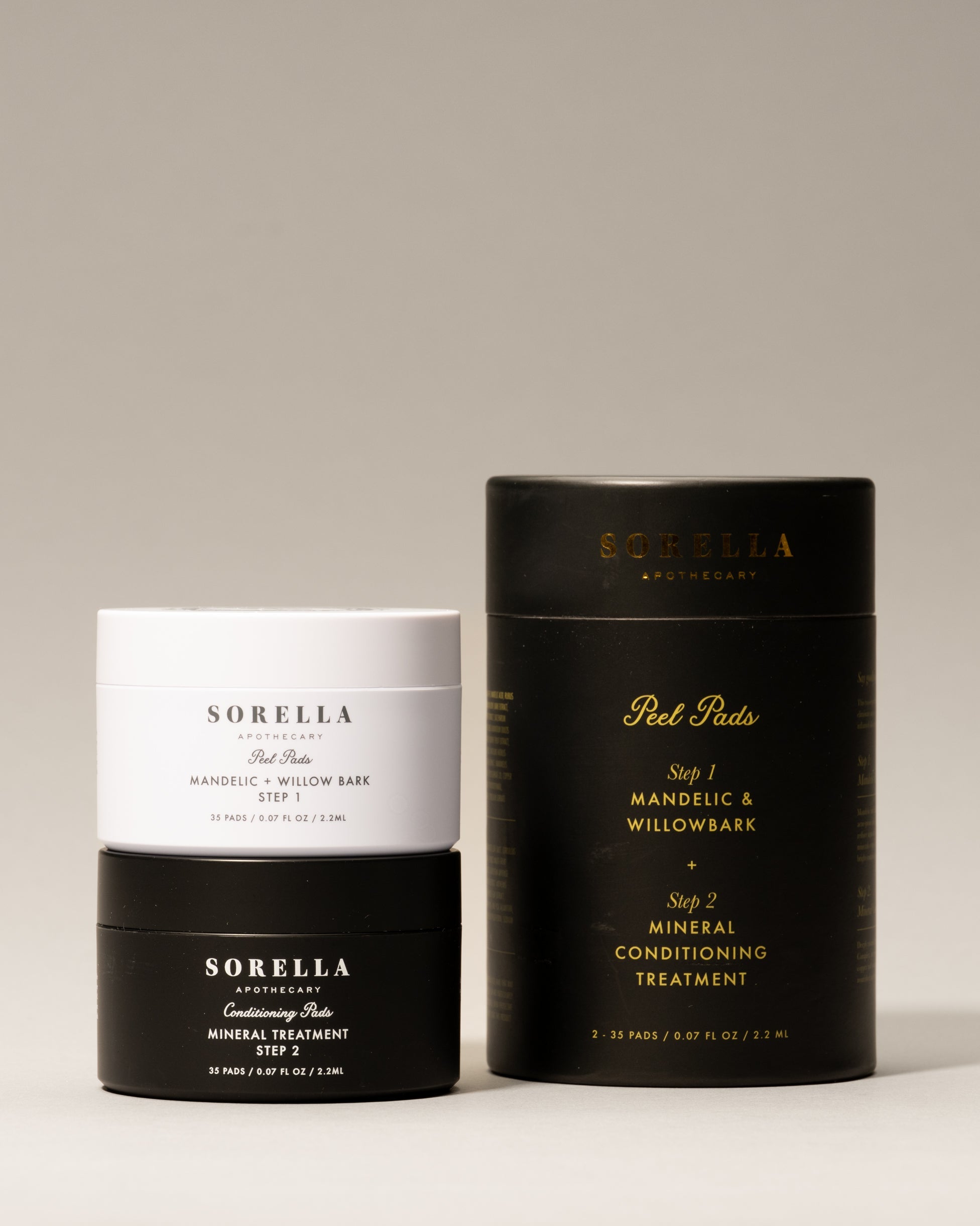 Mandelic + Willow Bark Peel Pads
